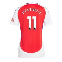 Arsenal Gabriel Martinelli #11 Fußballbekleidung Heimtrikot Damen 2024-25 Kurzarm